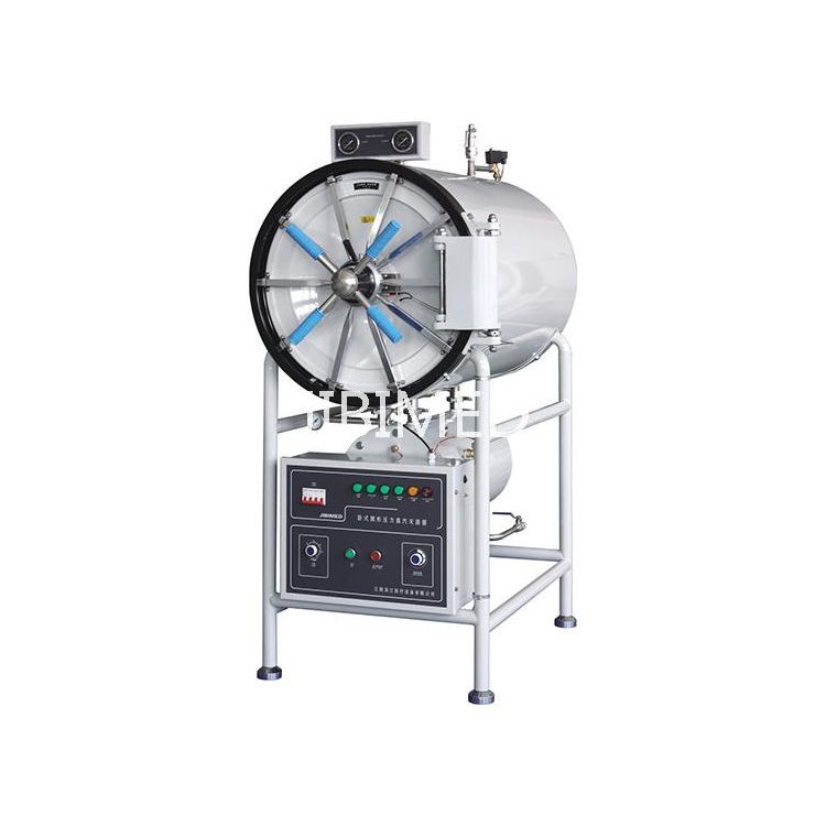 Autoclave Otomatis Otomatis Tekanan Silinder Horisontal